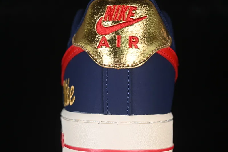 All Categories Nk Air Force 1 Air Force Series Nk Air Force 1 Low Air Force Low Nike Air Force 1'07 Low Blue Red Gold Air Force One Low Casual Shoes NH0601-529